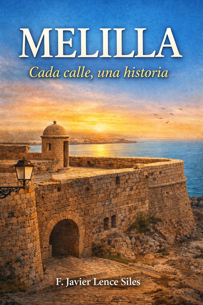 Portada del libro Melilla — Cada calle, una historia, de F. Javier Lence Siles